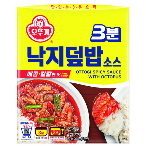 오뚜기 3분 매운낙지 덮밥 소스