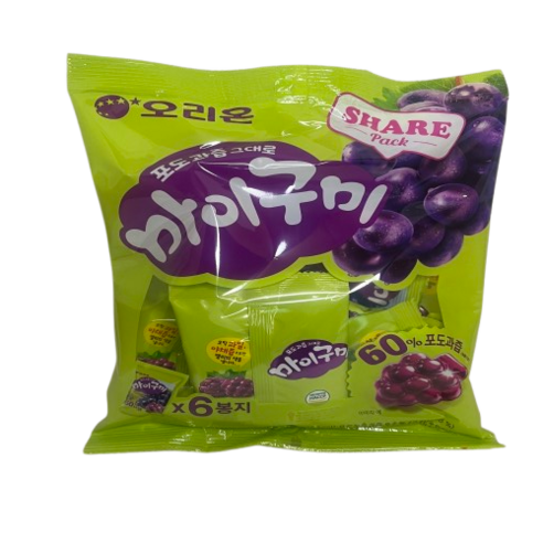 오리온 마이구미 포도