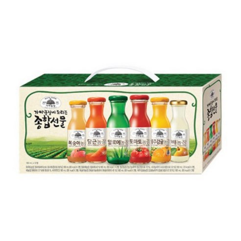 가야농장 주스 6종 종합선물세트
