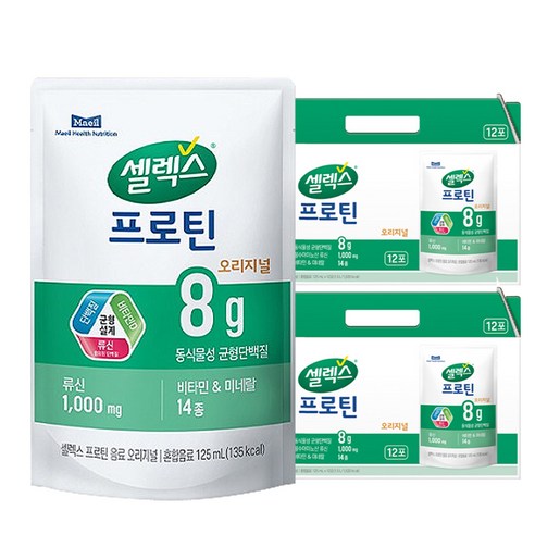셀렉스 프로틴 파우치 음료 오리지널