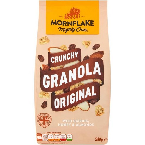 영국 몬플레이크 Mornflake Original Oat Granola 오리지널 오트 크런치 그래놀라 시리얼