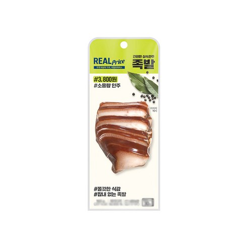 리얼프라이스 족발, 7개, 100g