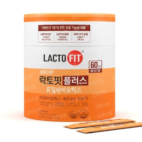종근당건강 락토핏 플러스 듀얼바이오틱스 2000mg x 200포