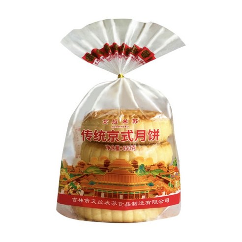 (장가푸드) 중국월병 연길월병 전통경식월병 오인월병 애라미수 450g 1봉, 2개, 450g