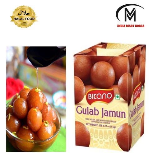 GULAB JAMUN 비카노 굴랍 자문 인도 1KG/1CAN