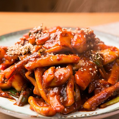 매운맛이 땡길때 밥도둑 술안주 불오징어 445g, 1개, 445g