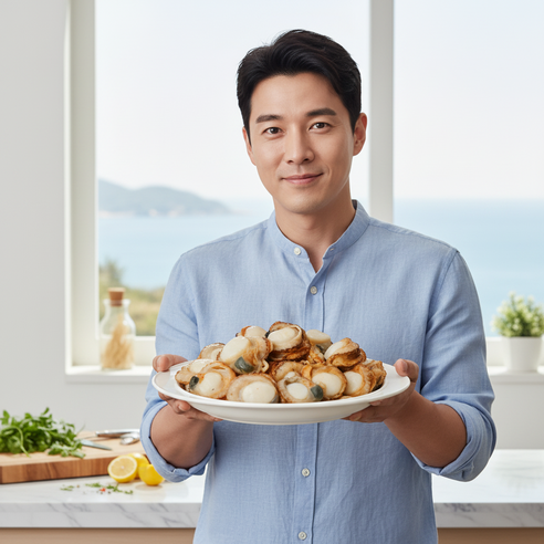 깔끔하게 손질한 통통 자숙 가리비살 1kg 2kg