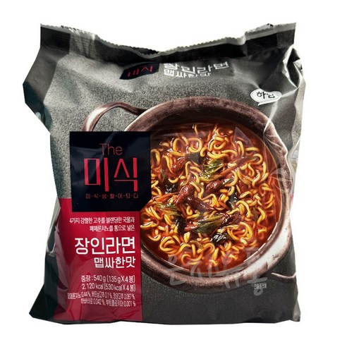 더미식 장인라면 맵싸한맛 135g