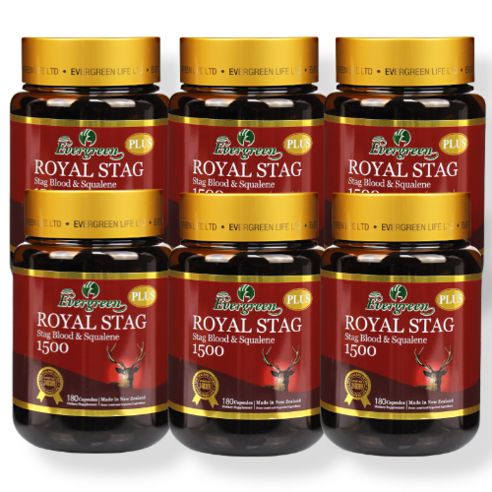 뉴질랜드 로얄 스태그 플러스 1500mg 에버그린