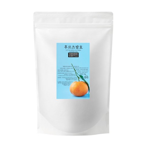 한반두커피 웰니스 과일 디카페인 원두 발효 커피 1kg, 홀빈(분쇄안함), 1kg, 1개