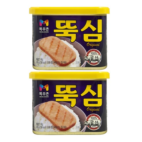 목우촌 뚝심 오리지널 300g 2개, 300g, 2개