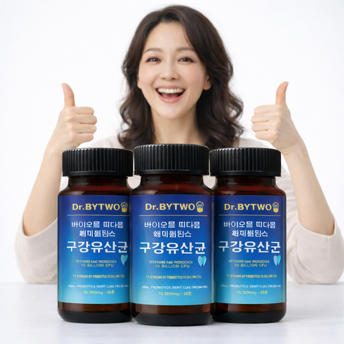 닥터바이투 구강유산균 치주염 약3개월 90정