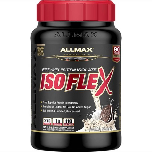 Allmax 아이소플렉스 퓨어 웨이 프로틴 아이솔레이트