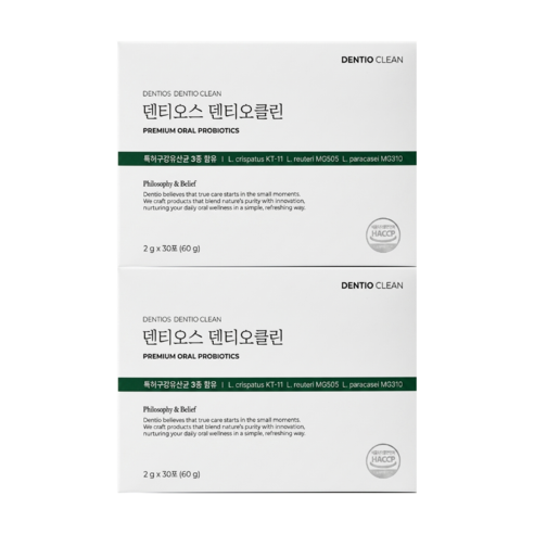 덴티오클린 분말 구강유산균