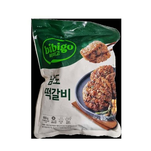 비비고 남도 떡갈비900g 아이스포장무료, 900g, 3개