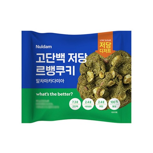 고단백저당 르뱅쿠키 말차마카다미아 50g x 6개, 6개, 50g