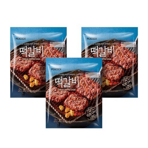 피코크 떡갈비 450g