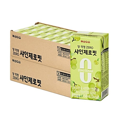 부산우유 샤인제로핏 음료