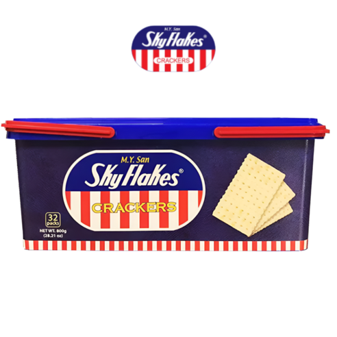 필사리사리 필리핀 M.Y.San Skyflakes 스카이플레이크 크래커 800g  1개