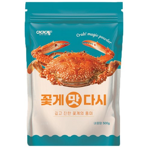 아이엠소스 꽃게맛다시 꽃게액젓 분말 가루 파김치 라면 육수 (당일발송보장), 500g, 1개