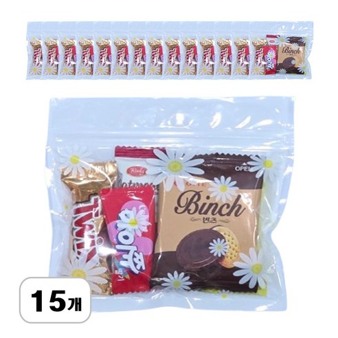 미니 데이지 간식 꾸러미 소포장 과자 선물 세트 개별포장 간식세트