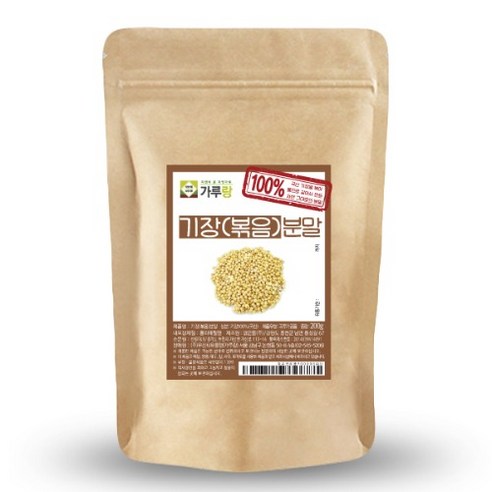 가루랑v 100% 국산 기장분말(볶음)200g, 1개, 본상품선택, 200g