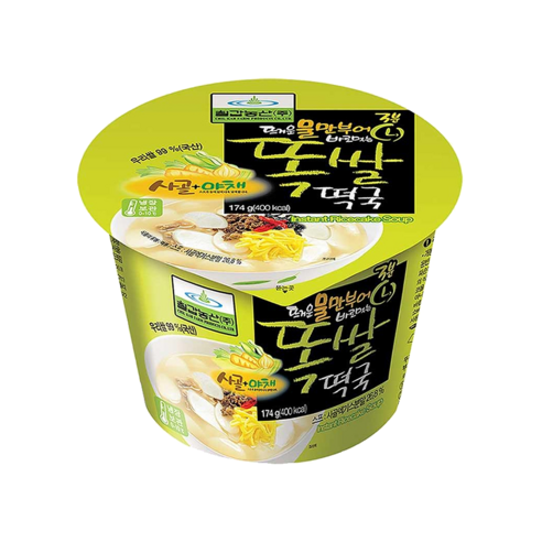 칠갑농산 똑쌀떡국, 9개, 174g