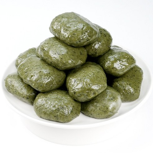 소소락 저당 쑥개떡 2kg (50g 40개입) 국내산 찹쌀, 해풍쑥, 개별포장.