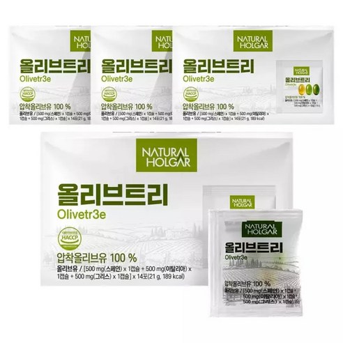 3+1 네츄럴올가 지중해 올리브오일 캡슐 4박스 총168정, 4박스, 168정