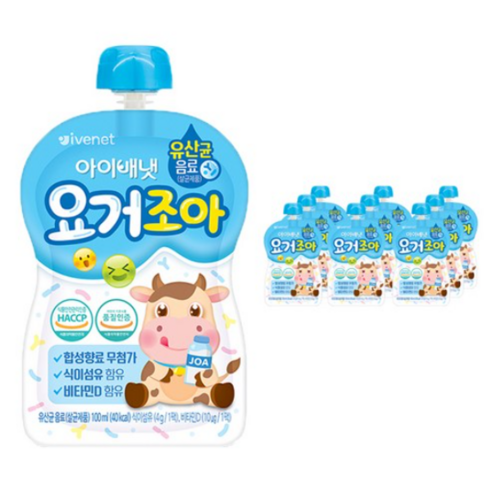 아이배냇 요거조아, 100ml, 40개