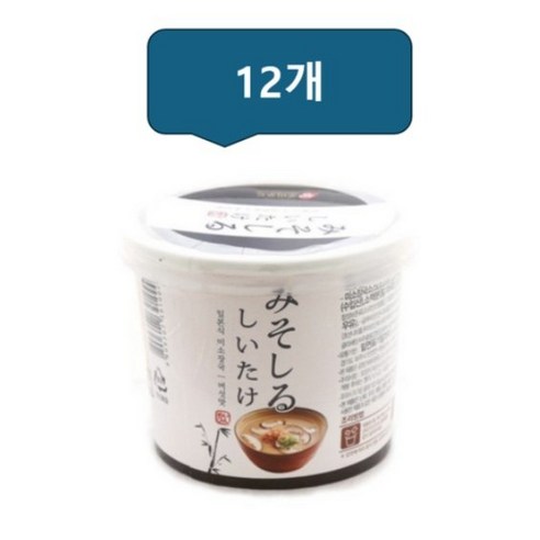 주비푸드 미소장국 버섯맛