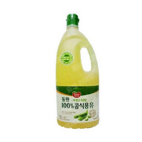 동원 100% 콩식용유 1.8L 무료배송