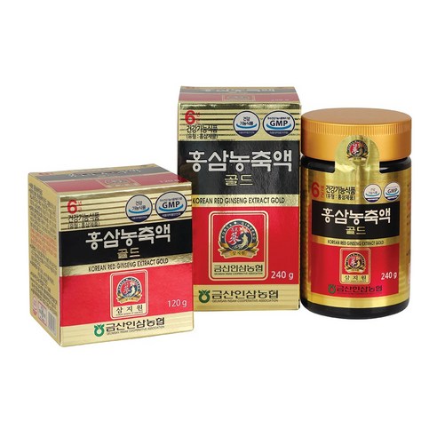 6년근홍삼정 홍삼농축액 엑기스 떠먹는홍삼 금산홍삼 진세노이드