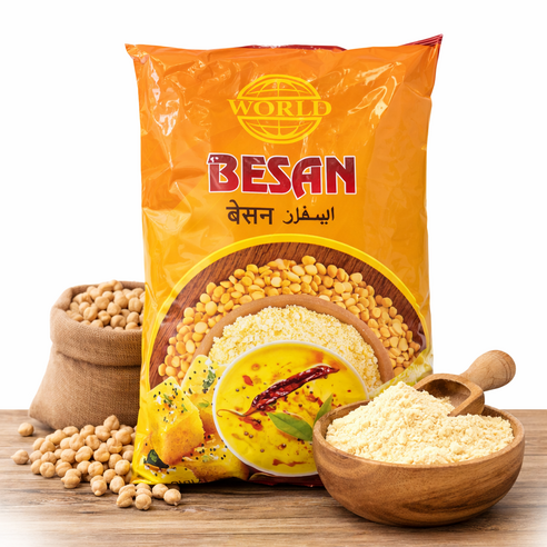 World Besan Chickpea flour Gram flour 병아리콩 가루