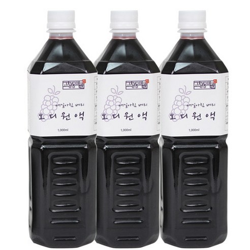오디즙 원액100%-1L x 3병 [고창동막골농장], 1L, 3병