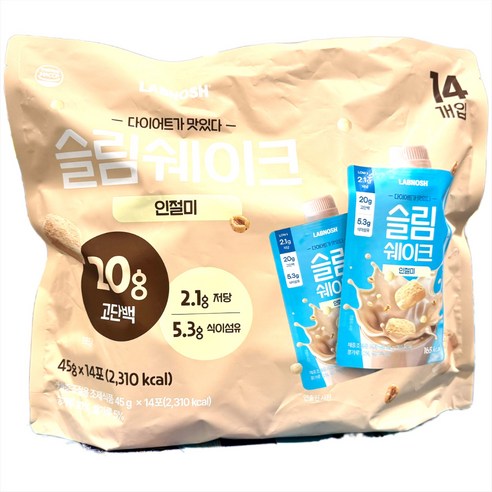 랩노쉬 슬림쉐이크 인절미