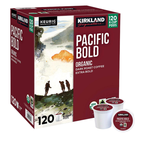 커클랜드 큐리그 캡슐커피 120개입 대용량 K cup 모음 - (옵션: 블랙퍼스트 블렌드 미디엄 로스트 퍼시픽 볼드 다크로스트)
