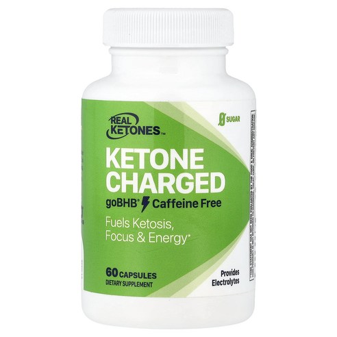 몸관리하세요 겨울입니다 Real Ketones 케톤 충전 goBHB® 카페인 무함유 캡슐 60정 특별관리진행