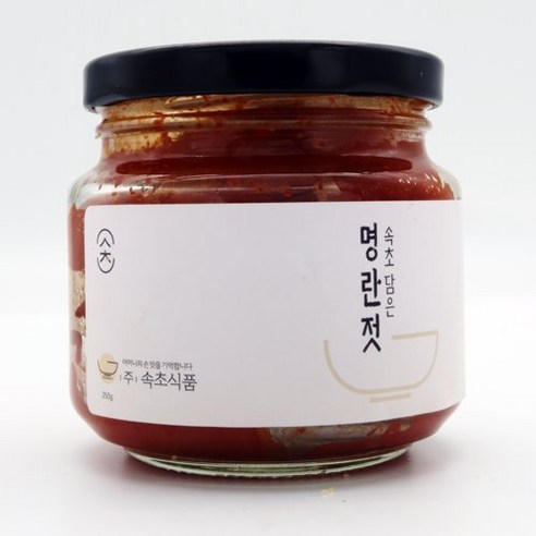 속초식품 속초 담은 저염 명란젓, 1개, 500g