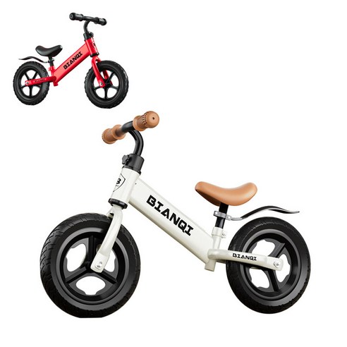 밸런스 자전거 발란스 페달없는 바이크 12인치 14인치, 1개, 84cm, 화이트(K14)