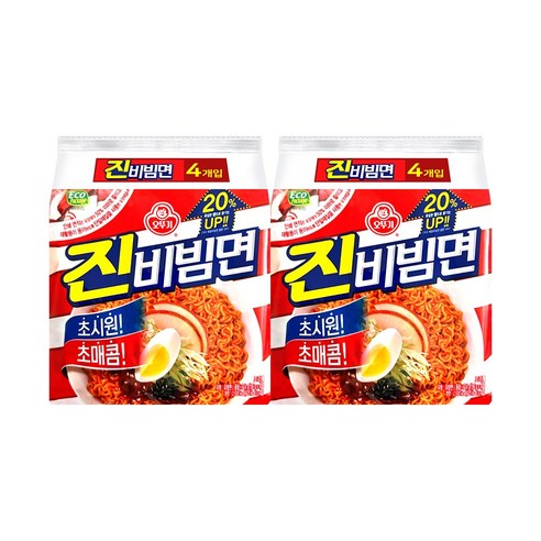 오뚜기 진비빔면 156g