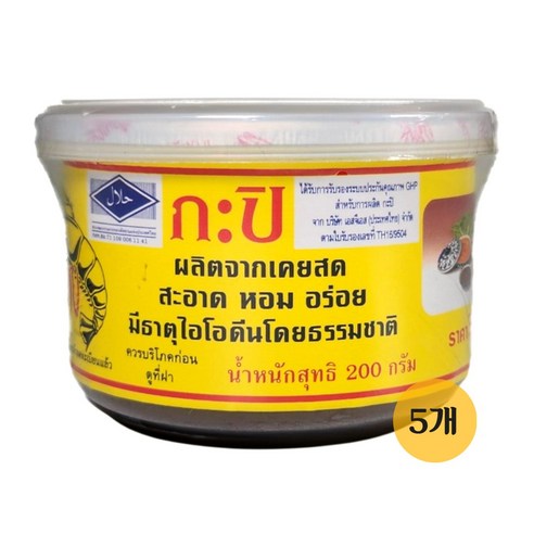쏠티드 쉬림페이스트 90g 태국식새우젓