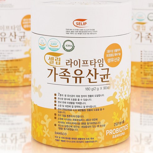 셀립 가족유산균2gX90포, 180g, 3개