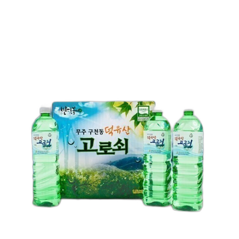 고로쇠수액 100% 덕유산 무주구천동 고로쇠물