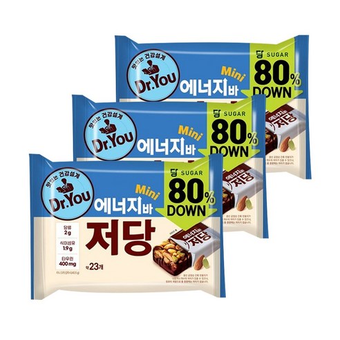 오리온 닥터유 에너지바 미니 저당