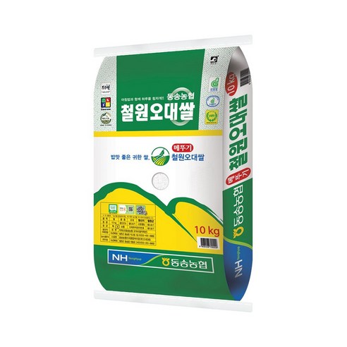 동송농협 2025년 햅쌀 두루웰 철원오대쌀 백미, 상등급, 10kg, 1개