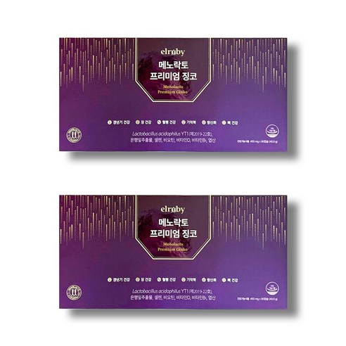 메노락토 프리미엄 징코 갱년기유산균 YT1
