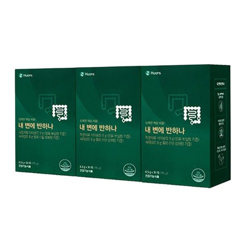 쾌변다이어트 차전자피 식이섬유 내 변에 반하나 3박스