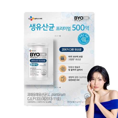 바이오코어 생유산균 프리미엄 45g, 100정, 1개
