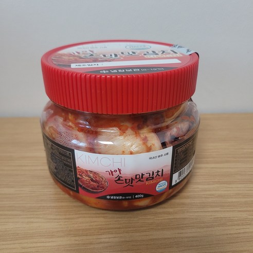 가야 손맛 맛김치 국내산, 400g, 3개